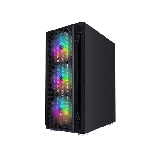 1ST PLAYER X5 COMPUTER RGB GAMING CASE (BLACK)-gallery-2