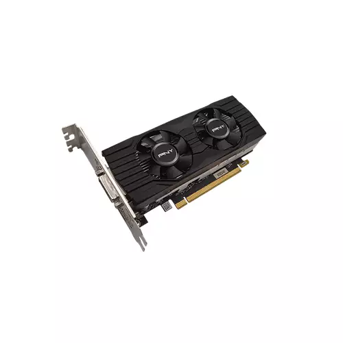 PNY GEFORCE GTX 1650 4GB DUAL FAN LOW PROFILE GRAPHICS CARD - 2