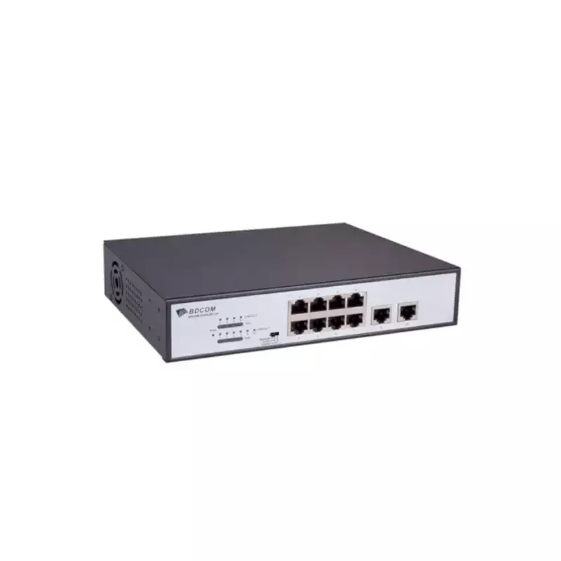 BDCOM S1010-8P-120 8-PORT 100MBPS MULTI FUNCTIONAL POE SWITCH - 0
