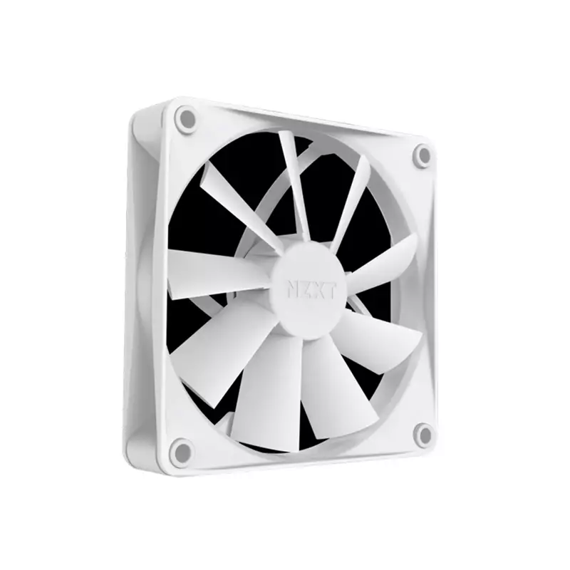 NZXT F120Q 120MM QUIET AIRFLOW CASE FAN - BLACK & WHITE - 2