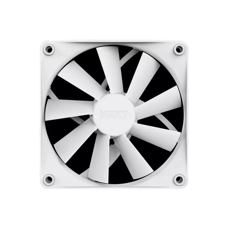 NZXT F120Q 120MM QUIET AIRFLOW CASE FAN - BLACK & WHITE-3