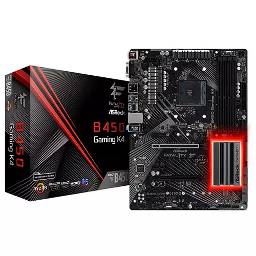 ASRock Fatal1ty B450 Gaming K4 Motherboard