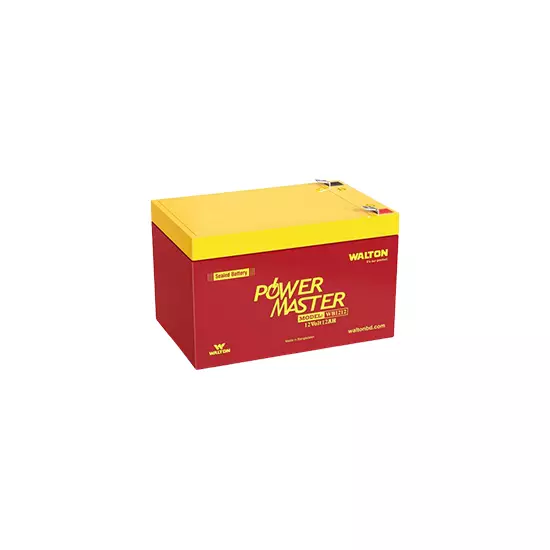 WALTON POWER MASTER WBU1212 12VOLT 12AH SEALED BATTERY