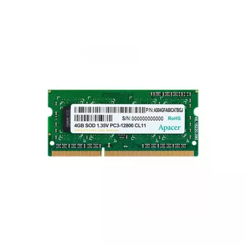 APACER 4GB DDR3L 1600MHz LAPTOP RAM