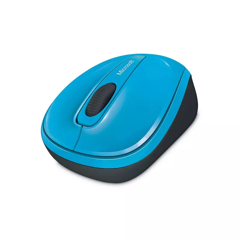 MICROSOFT 3500 CYAN BLUE WIRELESS MOBILE MOUSE