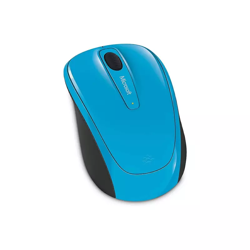 MICROSOFT 3500 CYAN BLUE WIRELESS MOBILE MOUSE-1