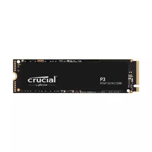 CRUCIAL P3 500GB M.2 2280 SSD