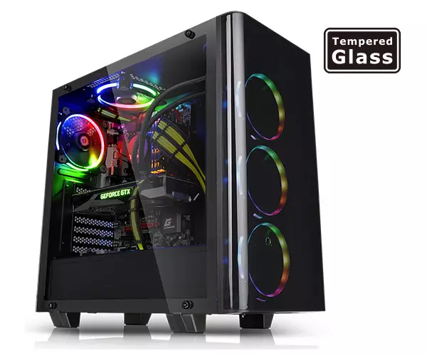 Thermaltake View 21 Tempered Glass Edition Mid-Tower Case