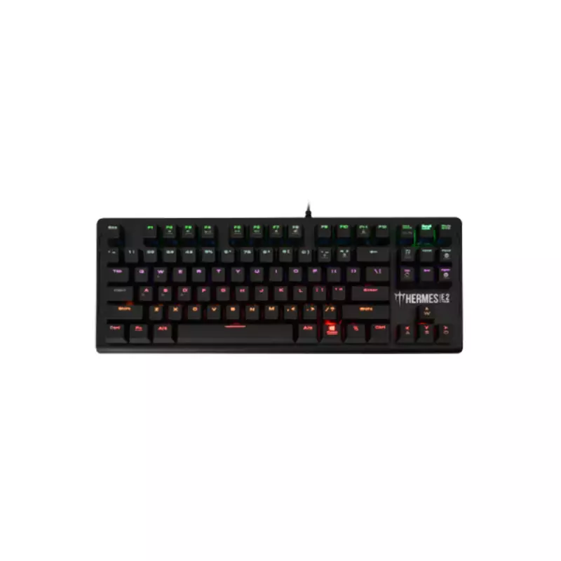 GAMDIAS HERMES E2 BLUE SWITCH BACKLIGHTS MECHANICAL GAMING KEYBOARD
