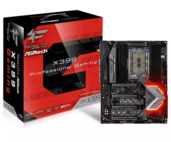 ASRock Fatal1ty X399 Professional Gaming AMD Motherboard