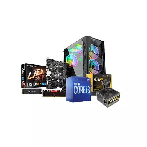 INTEL CORE I3-10100 10TH GEN GIGABYTE H510M MICRO ATX 16GB RAM 256GB SSD DESKTOP PC