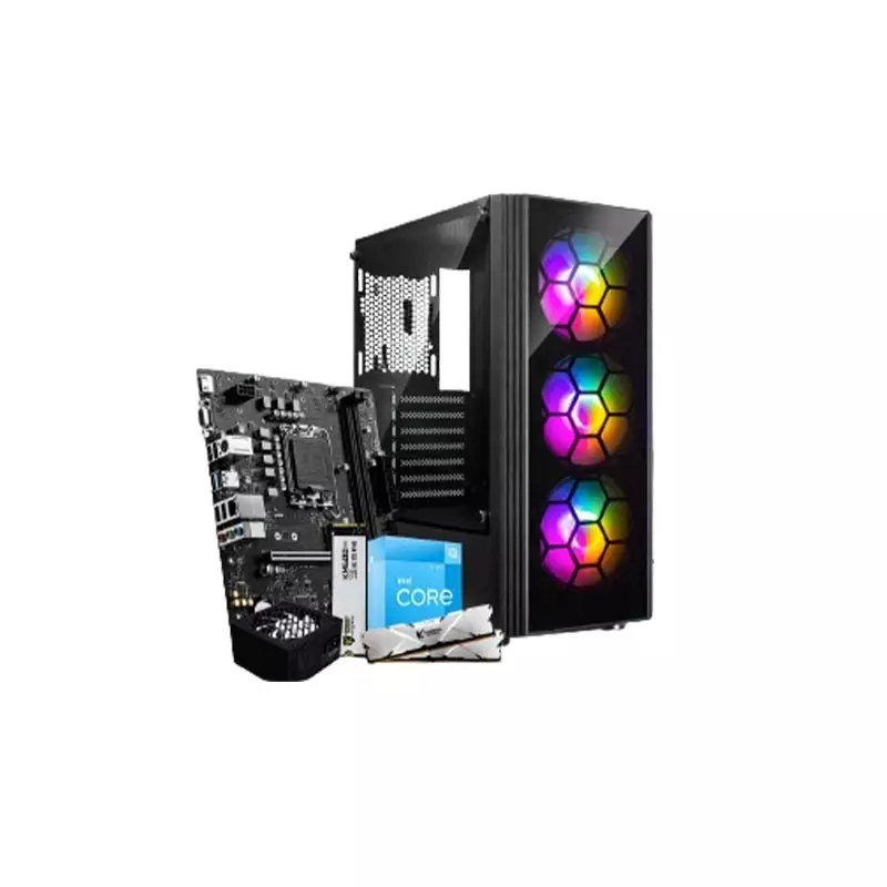 INTEL CORE I3-12100 MSI PRO H610M-E 16GB RAM 512GB SSD BUDGET PC