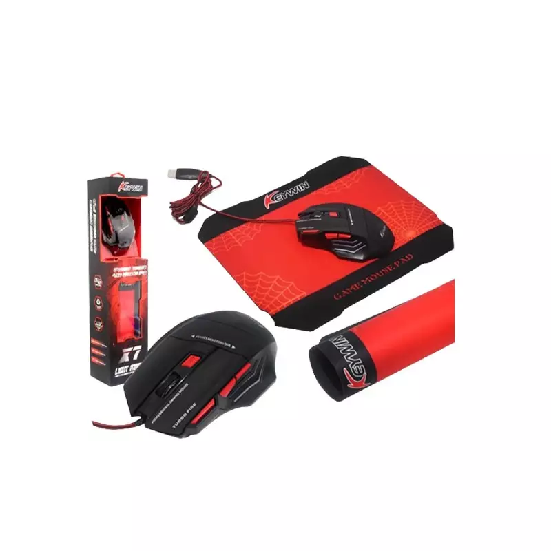Keywin X7 Gaming Mouse And Mouse Pad - 3