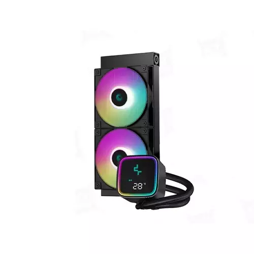 DeepCool LS520 SE Digital 240mm Radiator Real-time Temperature CPU Cooler-1