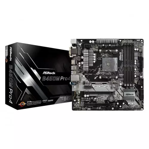 Asrock B450M Pro4 AMD Supper Alloy Motherboard
