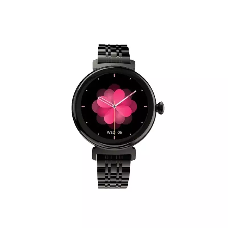 HiFuture Aura AMOLED Lady Bluetooth Calling Smart Watch (Murk Black )