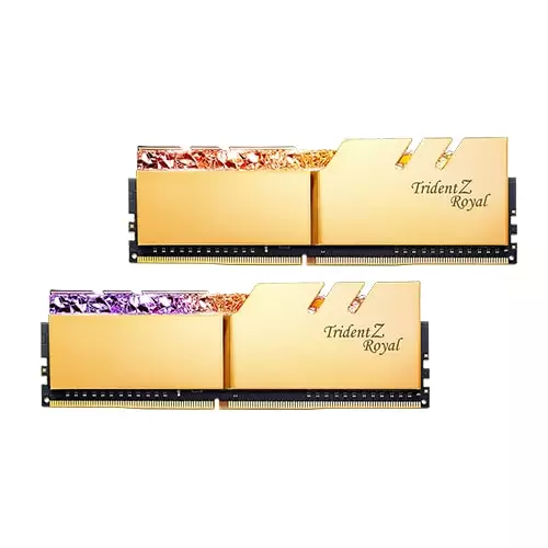 G.Skill Trident Z Royal RGB 16GB(2X8GB) DDR4 3200MHz Desktop Ram