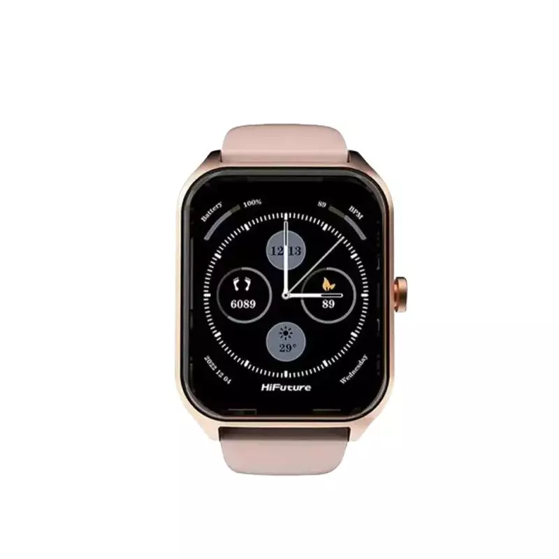 HiFuture Ultra 2 Pro AMOLED Display Bluetooth Calling Smart Watch (Pink)