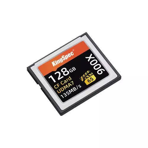 KingSpec CF 128GB CompactFlash Memory Card-1
