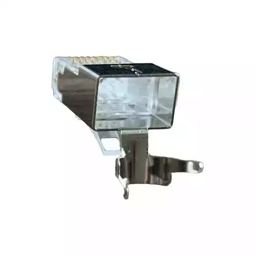 Safenet CAT-6A Shielded RJ45 Transparent Connector (Close End)