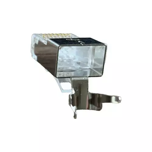 Safenet CAT-6A Shielded RJ45 Transparent Connector (Passthrough)