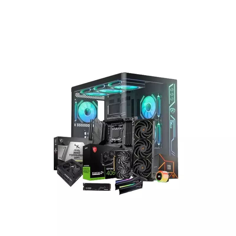 AMD RYZEN 9 7900X MSI MAG B650 Motherboard 32GB RAM 1TB SSD Gaming PC with 16GB Graphics Card