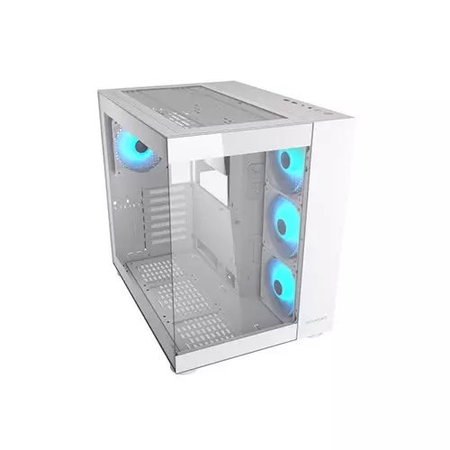 Cougar FV150 RGB Aluminium Body Tempered Glass Mid Tower ATX Gaming Case - 1