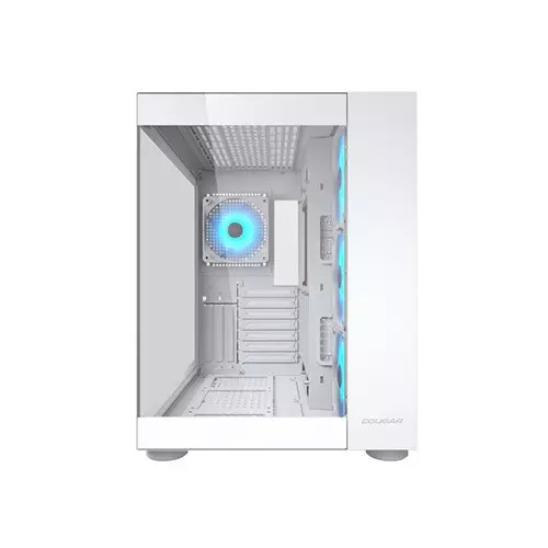 Cougar FV150 RGB Aluminium Body Tempered Glass Mid Tower ATX Gaming Case - 2