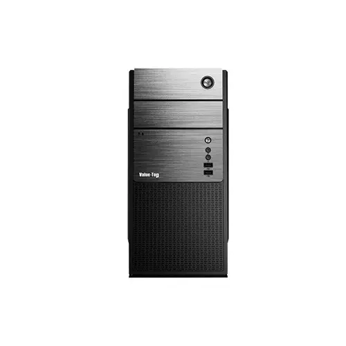 Value Top VT-R839 Mini Tower Micro ATX Case with 200W PSU (Black) - 1