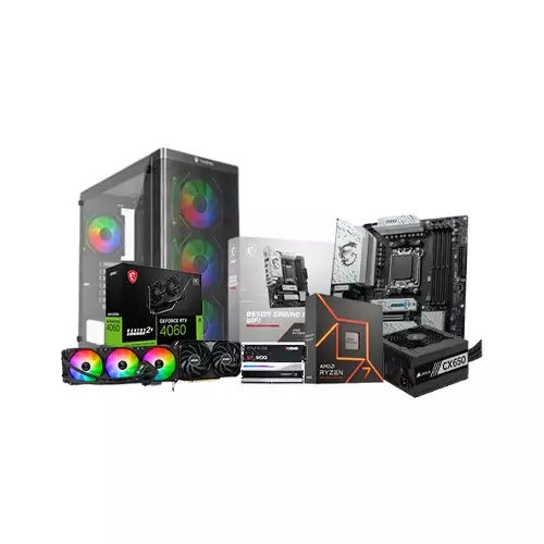 AMD RYZEN 7 7700 MSI B650M GAMING Plus WIFI Motherboard 16GB RAM 1TB SSD Gaming PC with Graphics Card