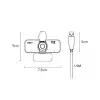 GearUP K450 2K 4.0MP HD USB Webcam with Built-in Mic-2