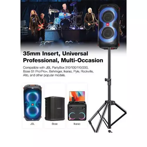 Xtreme Ikarao Adjustable Speaker Stand-gallery-3