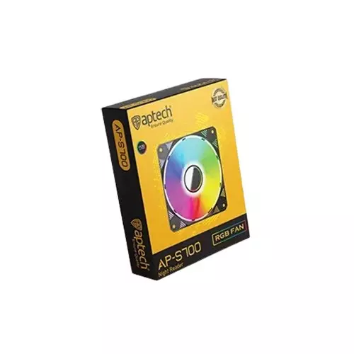Aptech Ap-S700 Night Reader RGB Cooling Black Fan-1