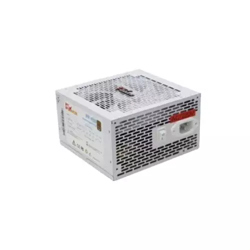 PC Power PP-400W ATX 400W 80+ Bronze Gaming Power Supply White - 1