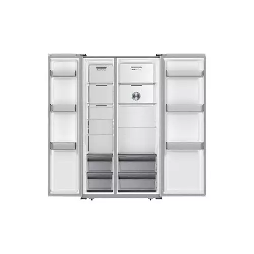 Hisense RS3G558NAB/BD3 580 L Side by Side Refrigerator Premium black - 1