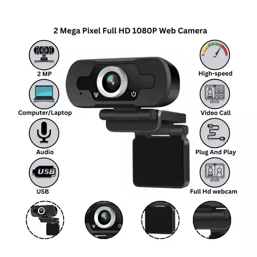 Champion Two Mega Pixel Full HD 1080P Web Camera-gallery-1