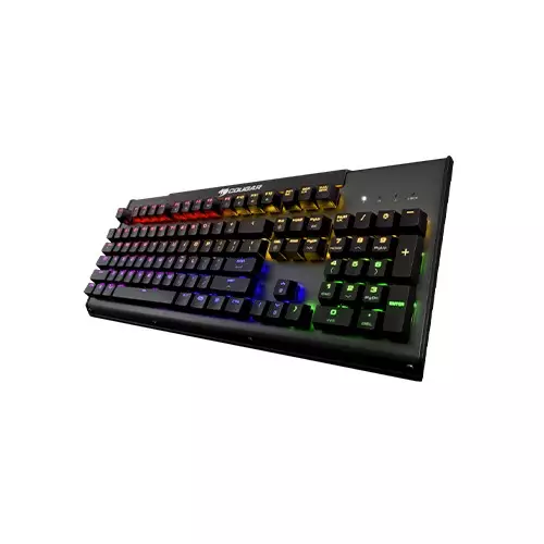 Cougar Ultimus EX Red Switch Mechanical Gaming Keyboard (Black) - 1