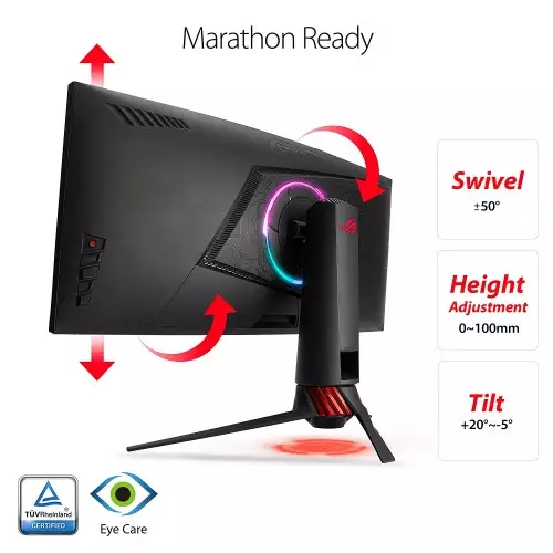 ASUS ROG Strix XG35VQ 35 inch WQHD Curved 100 Hz FreeSync LCD Gaming Monitor - 2