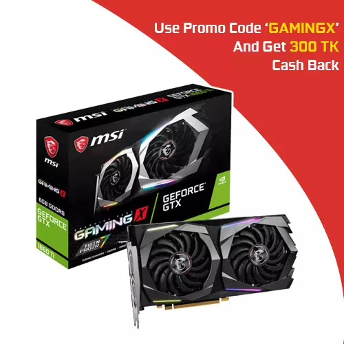 MSI GeForce GTX 1660 Ti GAMING X 6GB Graphics Card