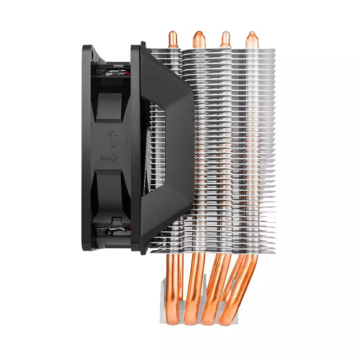 Cooler Master Hyper H410R Red LED Air CPU Cooler - 2