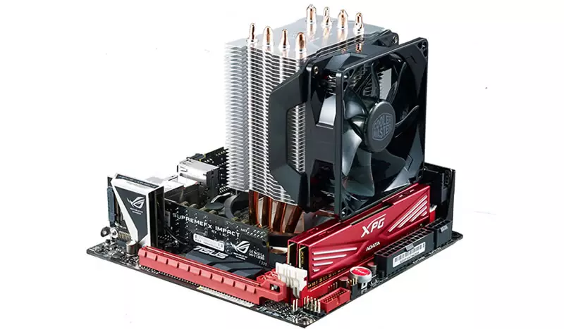 Cooler Master Hyper 411R White LED Air CPU Cooler - 1