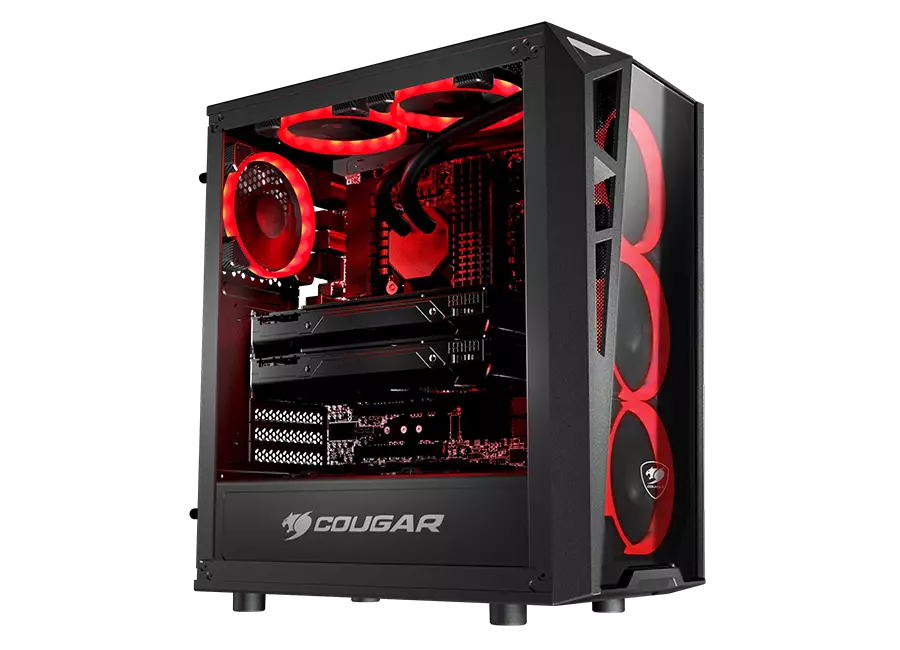Cougar Turret Pro-Cooling Compact Gaming Case-1