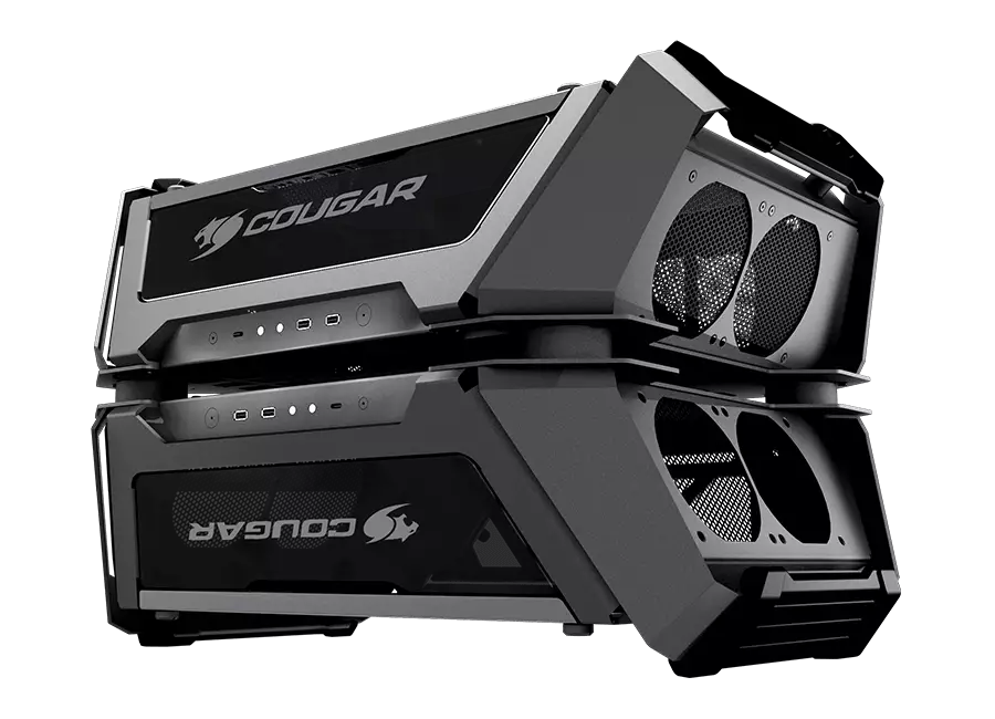 COUGAR Gemini X Primary high-end component support Gaming Case - 3