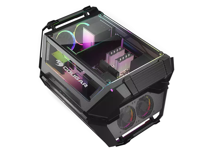 COUGAR Gemini X Secondary high-end component support Gaming Case
