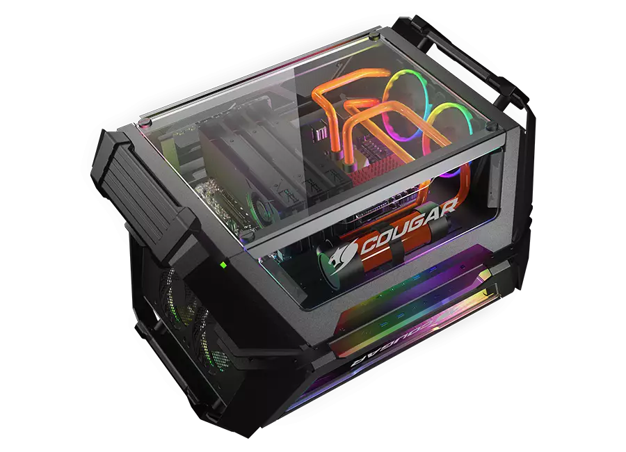 COUGAR Gemini X Secondary high-end component support Gaming Case-1