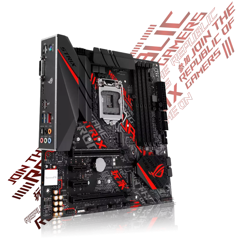 Asus ROG Strix B360-G Gaming Motherboard - 2