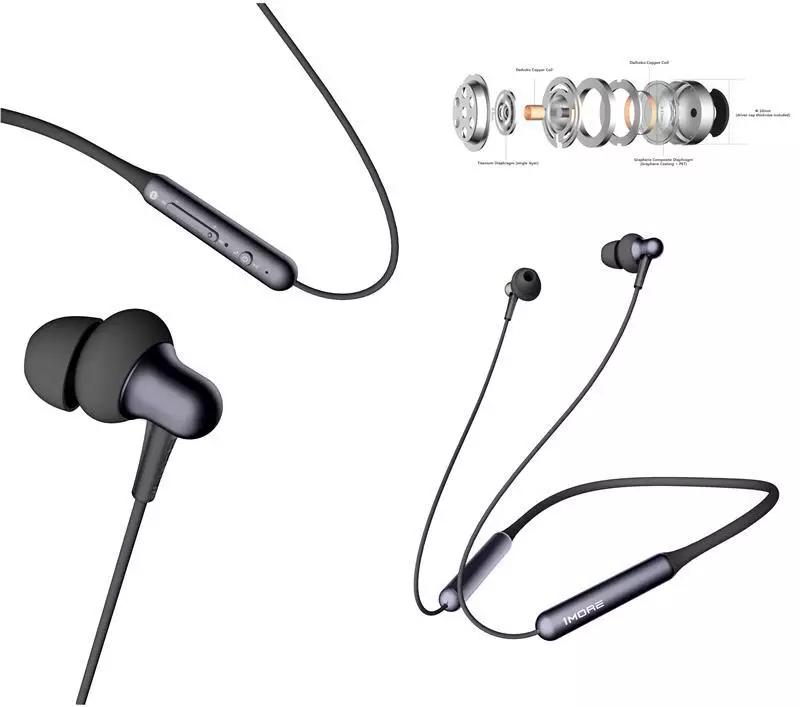 1MORE E1024BT Stylish Dual Driver BT In-Ear Headphone - 1