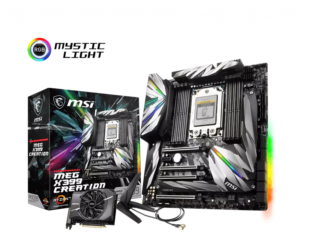 MSI MEG X399 CREATION Motherboard