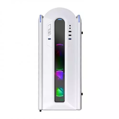 Thermaltake Versa C24 RGB Mid-Tower Casing (White) - 1