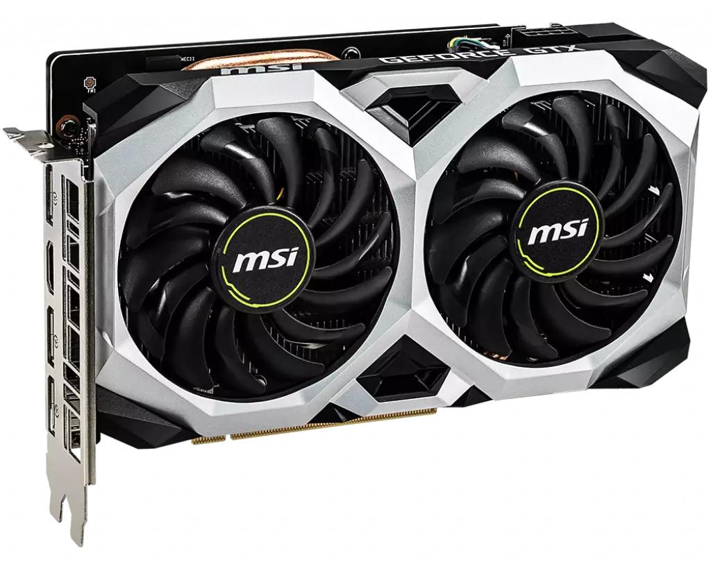 MSI GeForce GTX 1660 VENTUS XS OC 6GB Graphics card - 1